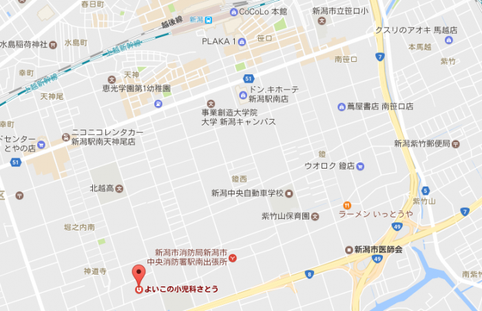 新潟地図